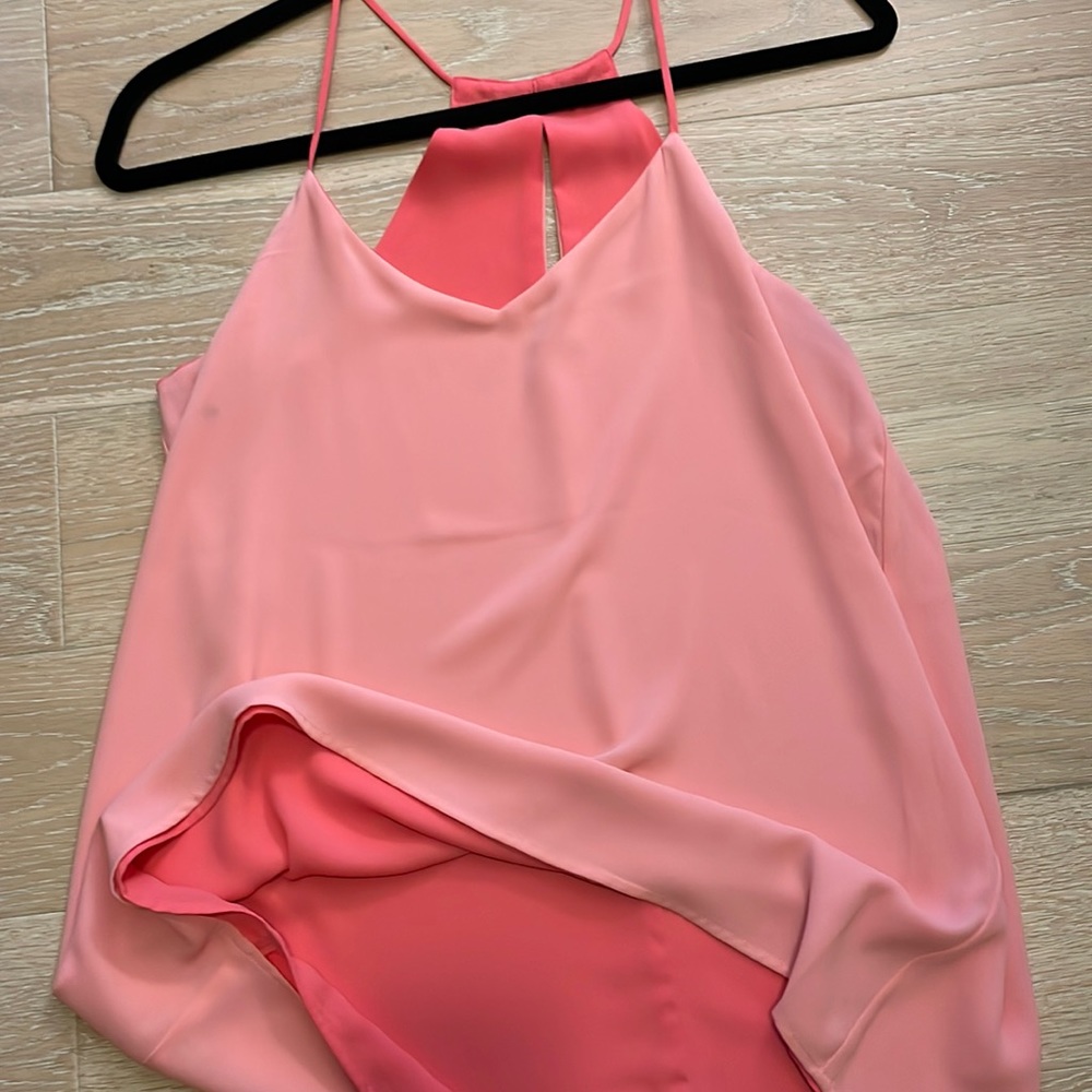 Reversible Express pink top